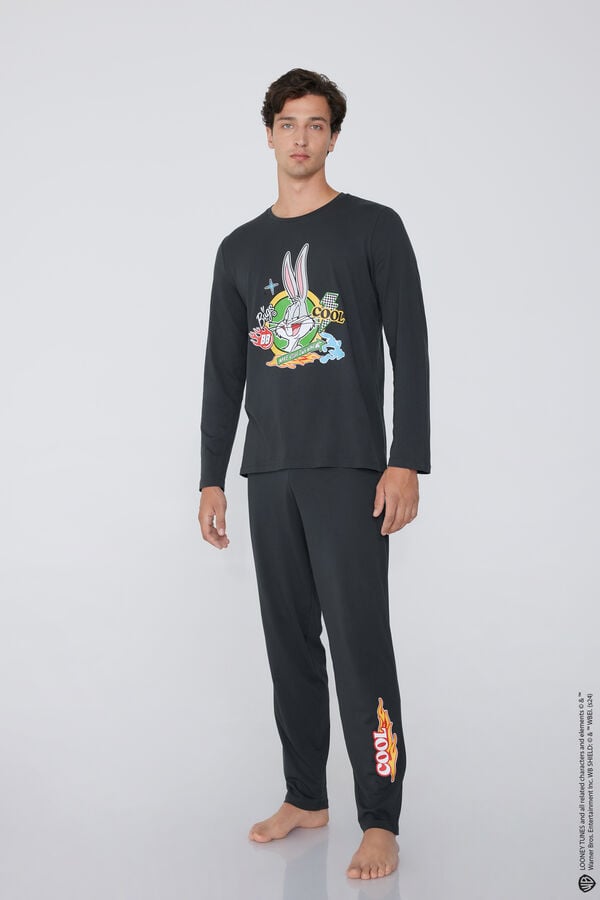 Tezenis Pijama Largo de Algodón Looney Tunes Últimos 2 días