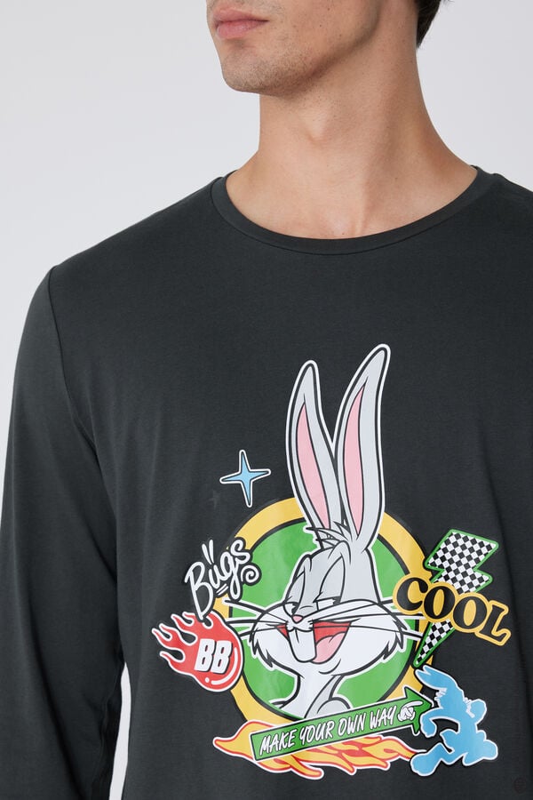 Tezenis Pijama Largo de Algodón Looney Tunes Últimos 2 días