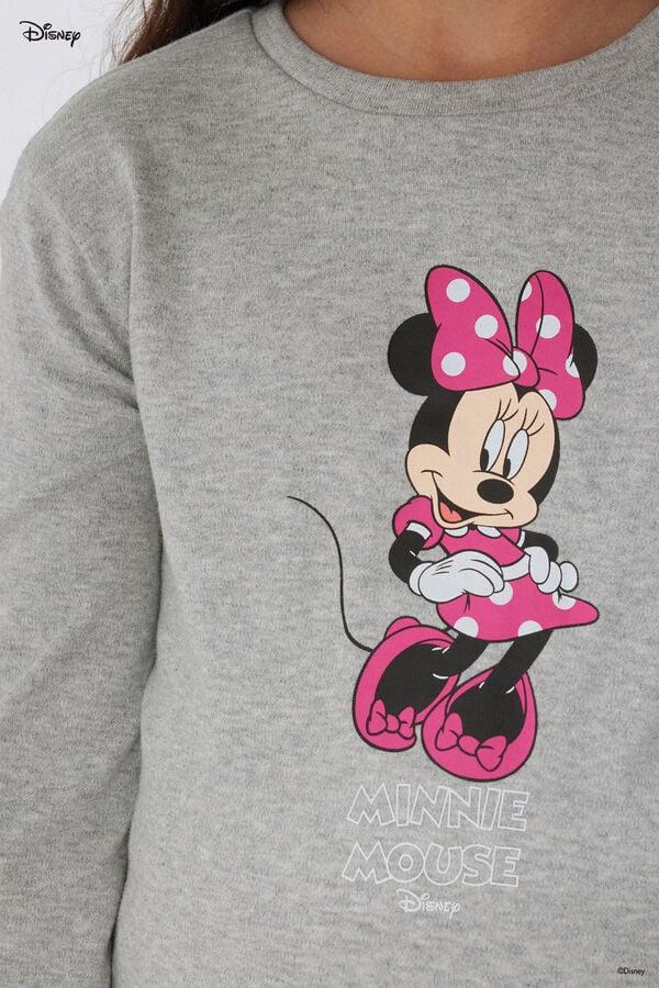 Tezenis Pijama Largo Algodón Grueso Disney Minnie Niña Ahorra y exporta