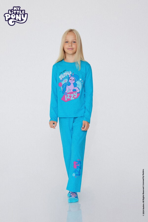 Tezenis Pijama Largo de Algodón de My Little Pony con Glitter Libre de impuestos