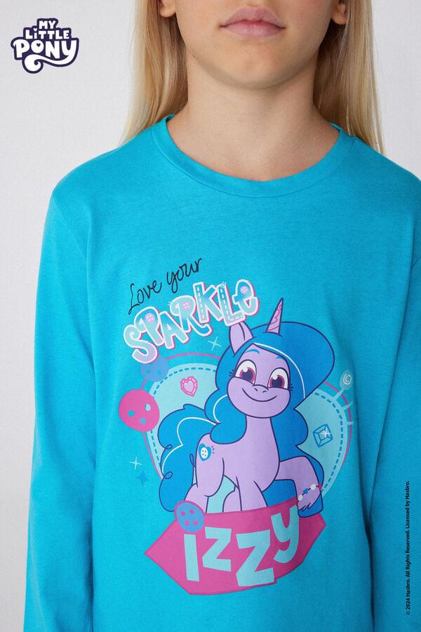 Tezenis Pijama Largo de Algodón de My Little Pony con Glitter Libre de impuestos