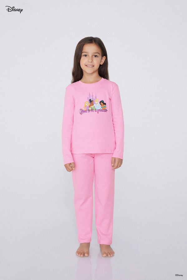 Tezenis Pijama Largo de Algodón Disney Princess Oferta exclusiva