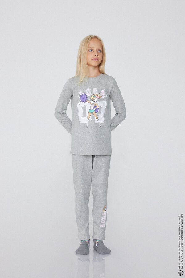 Tezenis Pijama Largo de Algodón para Niña Looney Tunes Ofertas de temporada