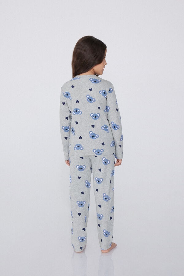 Tezenis Pijama Largo Algodón Grueso Koala Niña Grandes ahorros