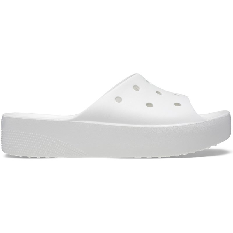Crocs Sandalias slide de mujer Classic Platform W