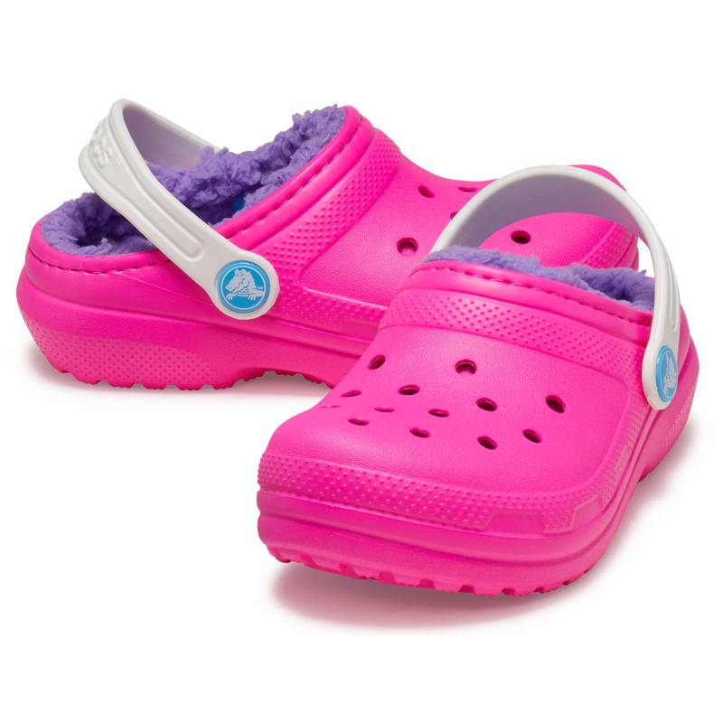 Crocs Zuecos de niños Classic Lined Clog K Última moda