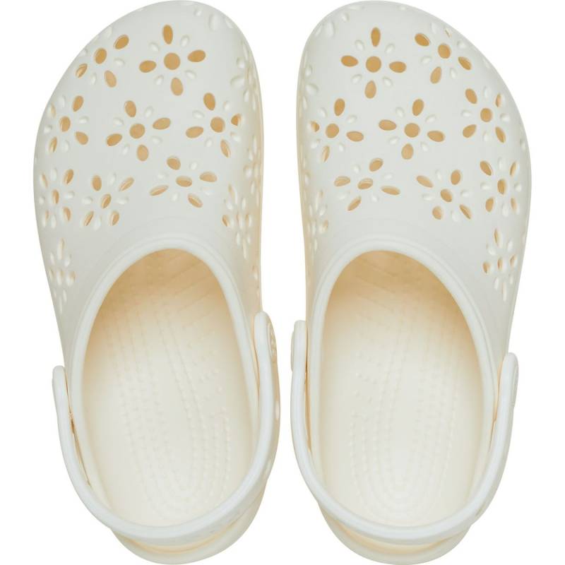 Crocs Zuecos unisex Classic floral cut out U Ofertas