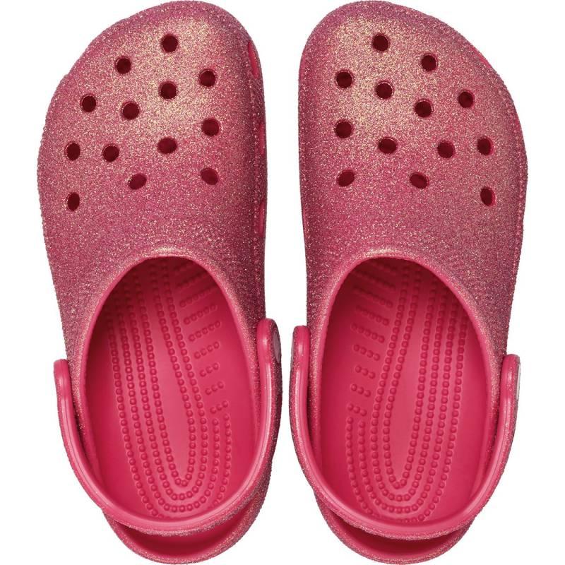 Crocs Zuecos unisex Classic Iridescent Glitter U En oferta