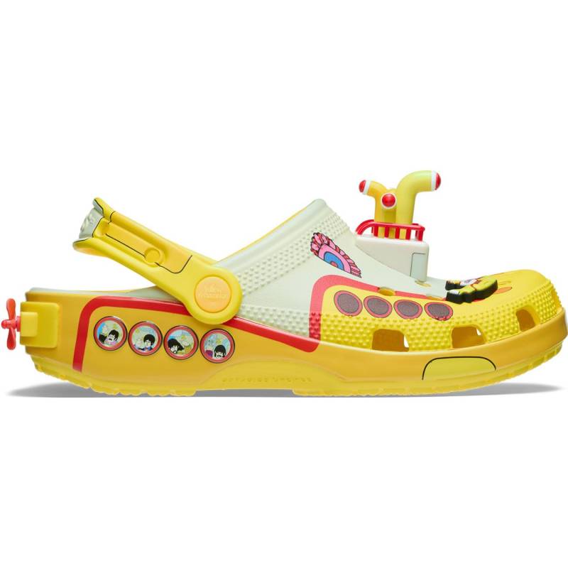 Crocs Zuecos Beatles Yellow Submarine Classic Clog U