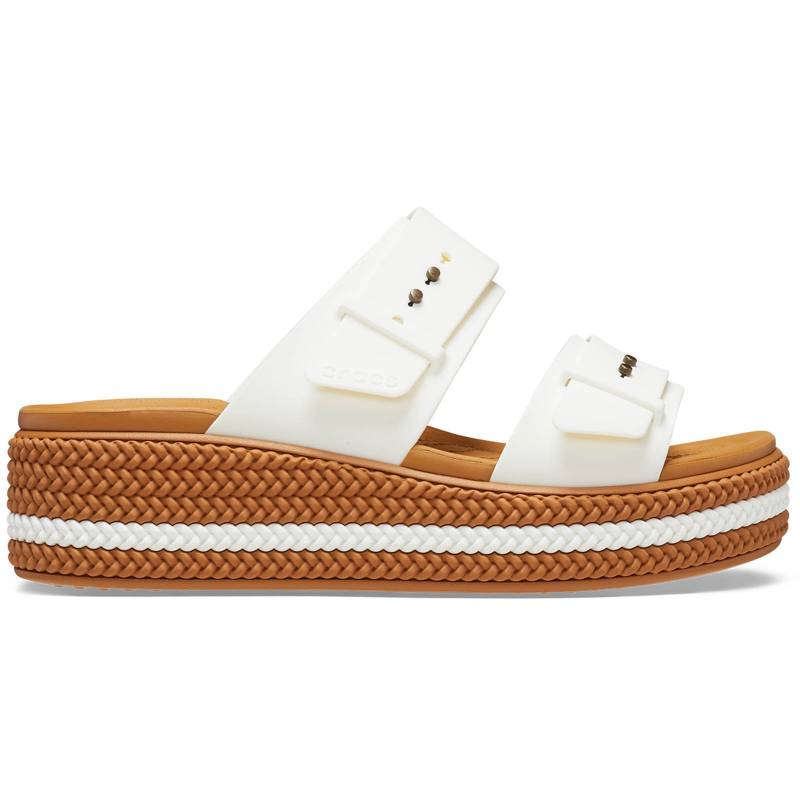 Crocs Sandalias de mujer Brooklyn hebilla W