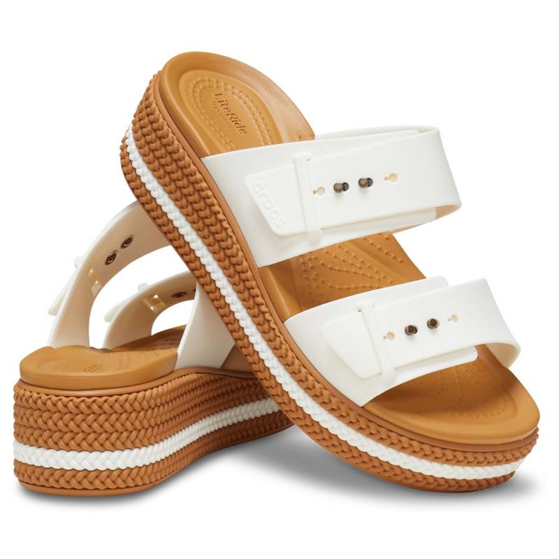 Crocs Sandalias de mujer Brooklyn hebilla W Envío internacional gratuito