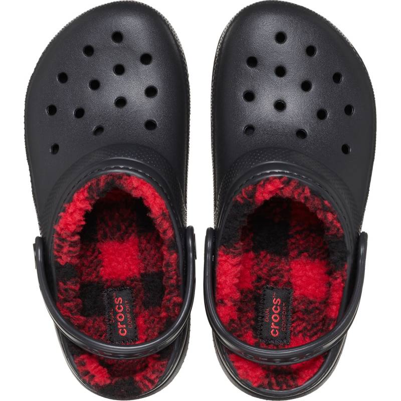 Crocs Zuecos de niños Classic Lined Buff Check K Precios de Black Friday