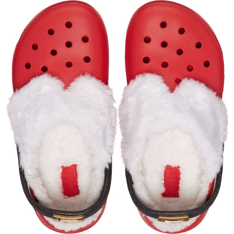 Crocs Zuecos de niños Classic Lined Santa Clog K Ofertas especiales