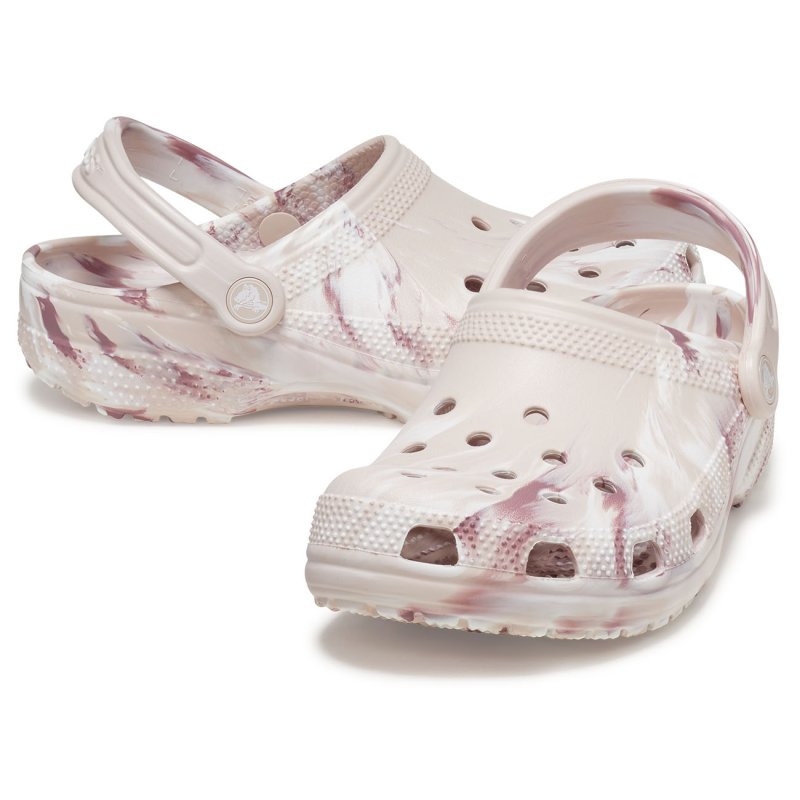 Crocs Zuecos unisex Classic Marbled U Gran oferta