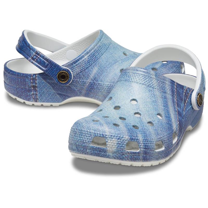 Crocs Zuecos unisex Classic Denim U Rebajas baratas