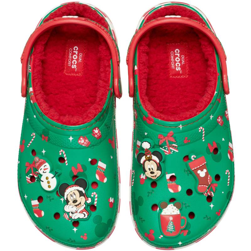 Crocs Zuecos unisex Classic Lined Mickey Xmas U Rebajas de fábrica