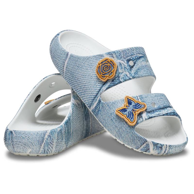 Crocs Sandalias unisex Classic Denim Sandal 2.0 U Tienda