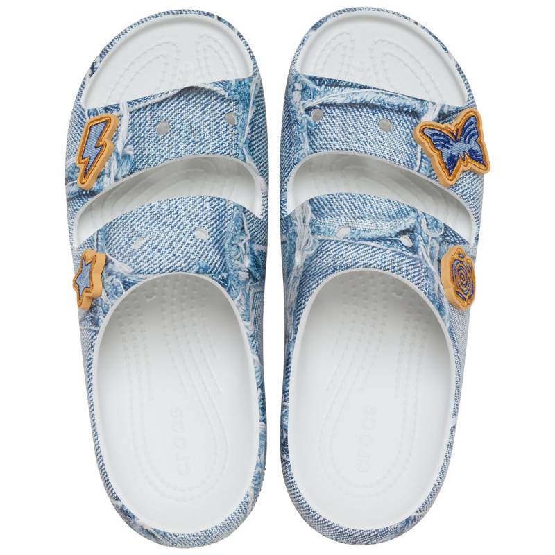 Crocs Sandalias unisex Classic Denim Sandal 2.0 U Tienda