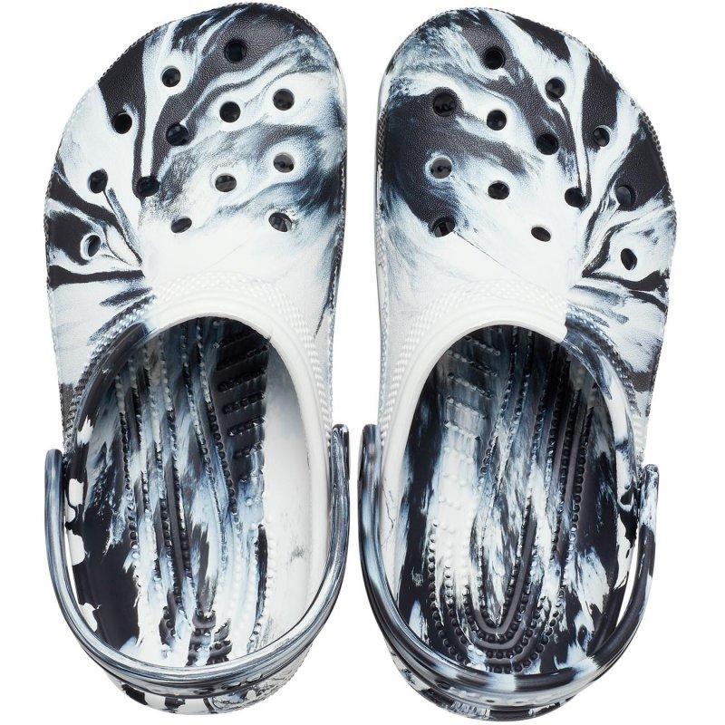 Crocs Zuecos de niños Classic Marbled K Oferta especial de fábrica