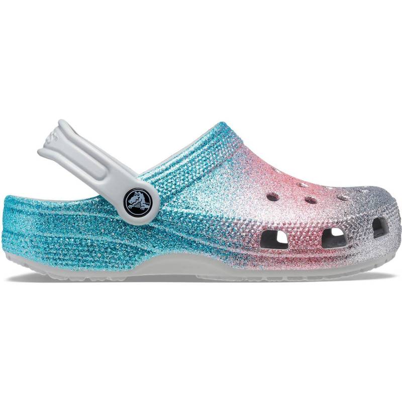 Crocs Zuecos de niños Classic Glitter K