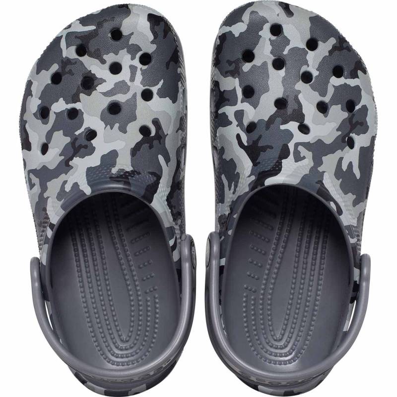Crocs Zuecos de niños Classic Camo T Tienda de fábrica
