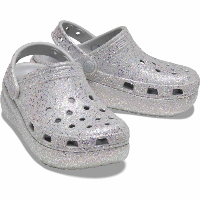 Crocs Zuecos de niños Cutie Crush Glitter K Ahorra y exporta