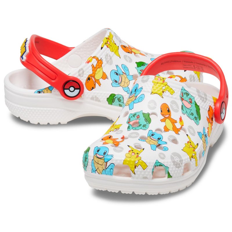 Crocs Zuecos de niños Classic Pokemon K Precios de Black Friday
