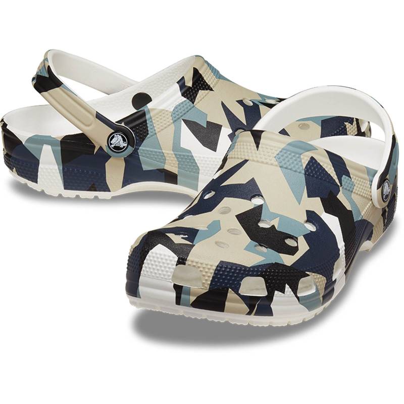 Crocs Zuecos unisex Geo Camo U 2025