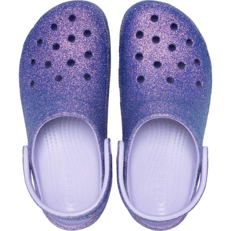 Crocs Zuecos de mujer con plataforma iridiscente Glitter W En línea
