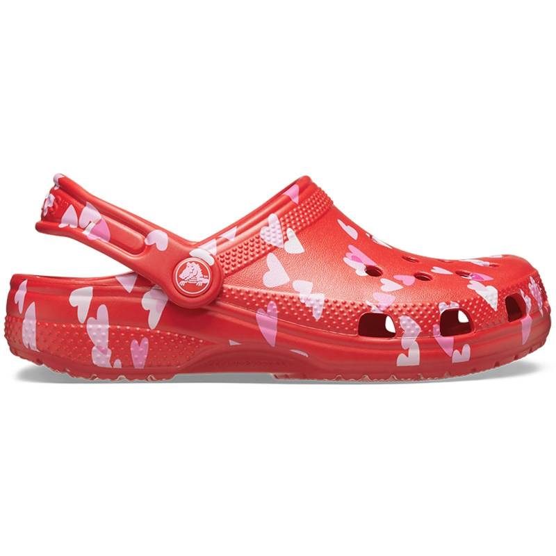 Crocs Zuecos de niños Classic San Valentín K