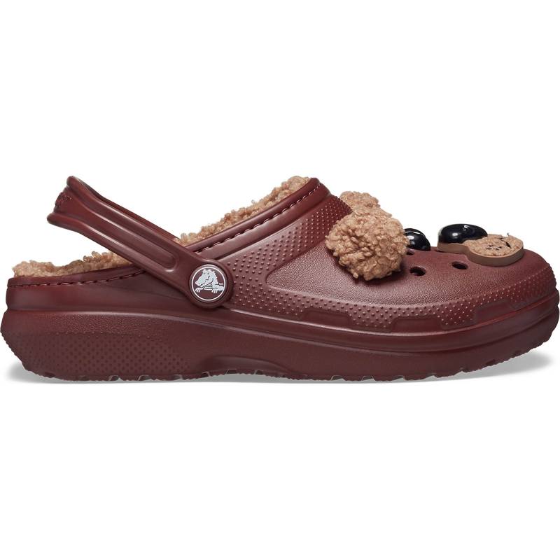 Crocs Zuecos de niños Classic Lined I AM Brown Bear T Ventas relámpago