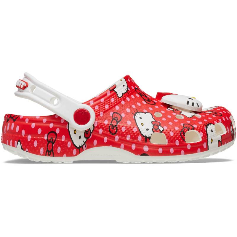 Crocs Zuecos de niño Classic Hello Kitty Red K Descuento