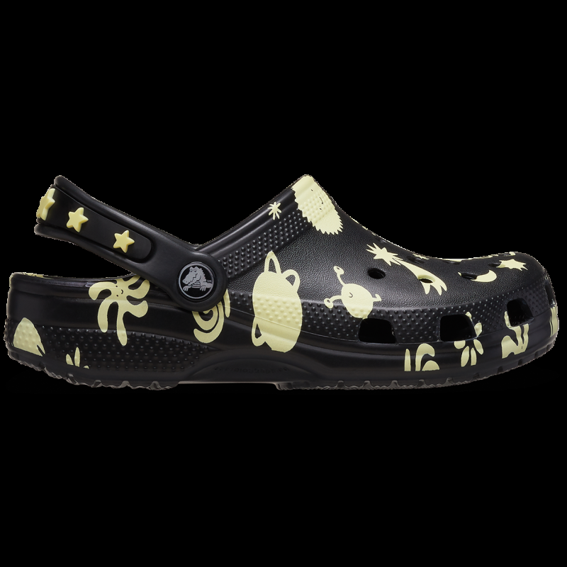 Crocs Zuecos de niños Classic Glow Space K Liquidación
