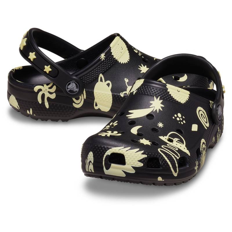 Crocs Zuecos de niños Classic Glow Space K Liquidación