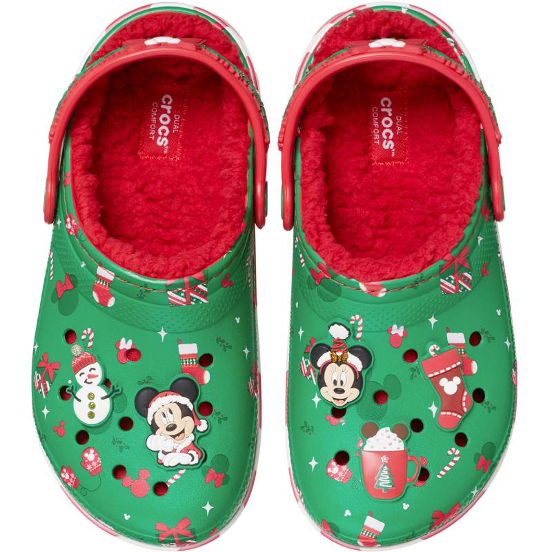 Crocs Zuecos de niños Classic Lined Mickey Xmas T COMPRAR AHORA