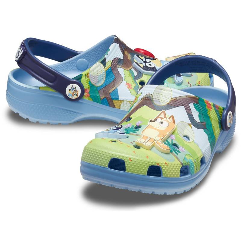 Crocs Zuecos de niños Classic Bluey K Últimos 2 días