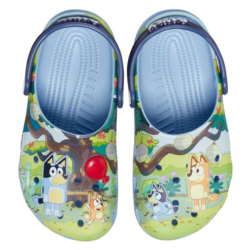 Crocs Zuecos de niños Classic Bluey K Últimos 2 días