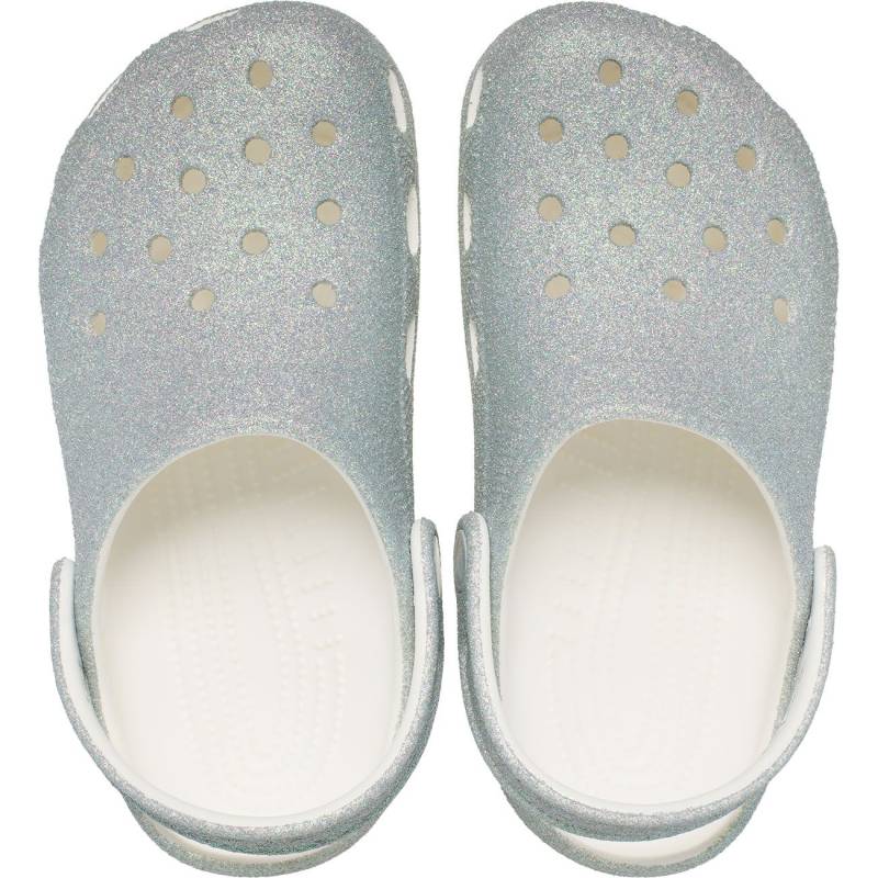 Crocs Zuecos de niños Classic Iridescent Glitter K Solo queda un día