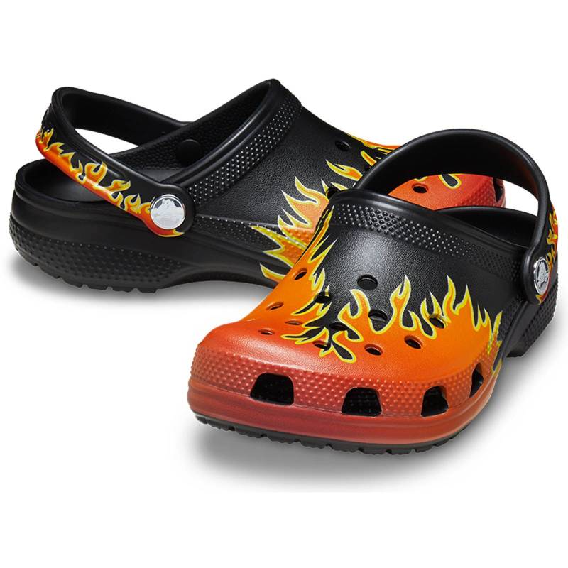 Crocs Zuecos de niños Classic Flames K Liquidación