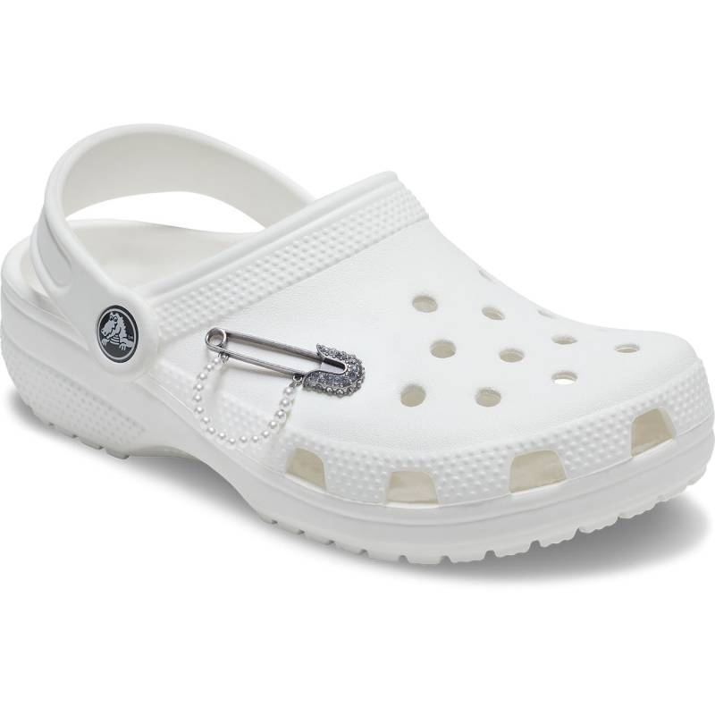 Crocs Pasador de seguridad con cadena de perlas ÚLTIMAS EDICIONES